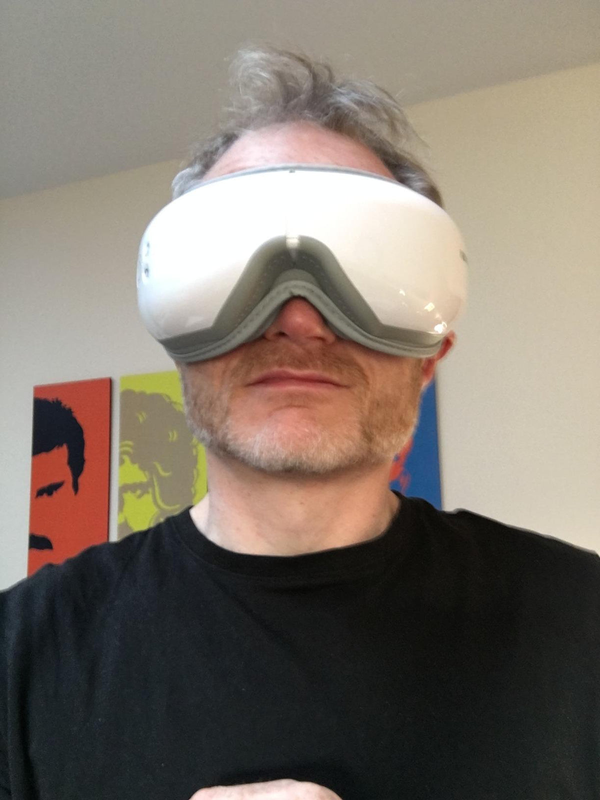 I suffer from headaches and stress. Having looked online at methods to possible help I read about eye massagers. I wondered if they would help with one or either of these issues. I'm surprised at how comfortable this unit is. I used it for an hour the day I received the delivery and I actually felt more relaxed than I thought I would. I have not used the music function at this point - I may use it in silence, however, both the vibrate and massage functions were relaxing. My girlfriend has now also used the product and also enjoyed it! Highly recommended! - Wayne